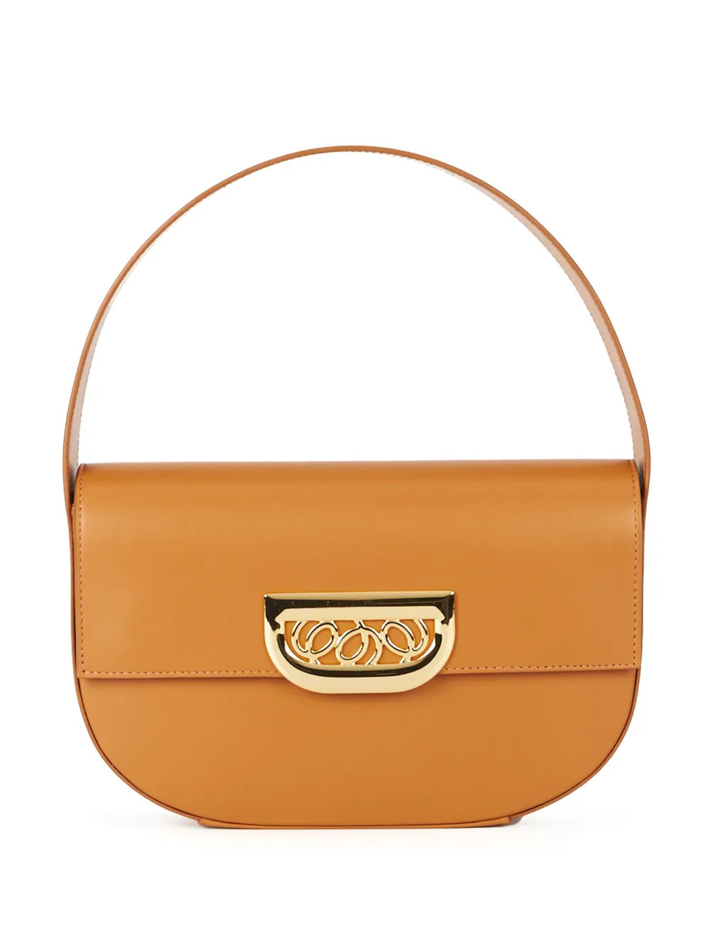 DESTREE Medium Martin logo-plaque Shoulder Bag  | Brown | FARFETCH | Farfetch Global