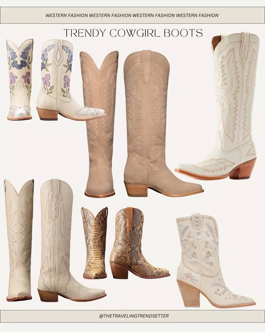 Trinity cowboy boots and neutral colors for fall perfect for Country comfort outfit ideas, Nashville PBR Rodeo

#LTKStyleTip #LTKWorkwear #LTKShoeCrush
