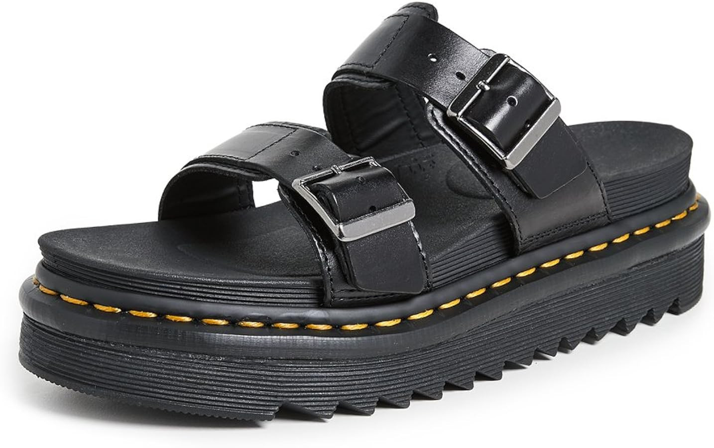 Dr. Martens Myles Black Brando Sandal | Amazon (US)