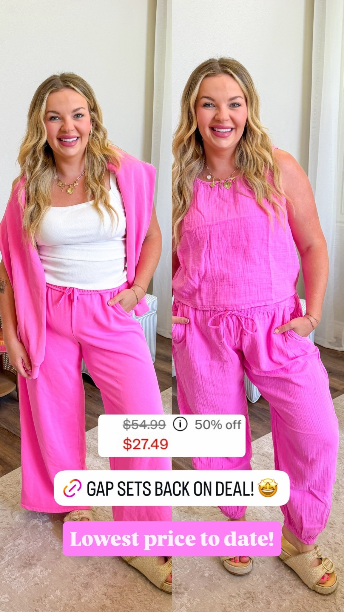 GAP sets back on deal!! So cute and comfy.

#LTKSeasonal #LTKMidsize #LTKSaleAlert