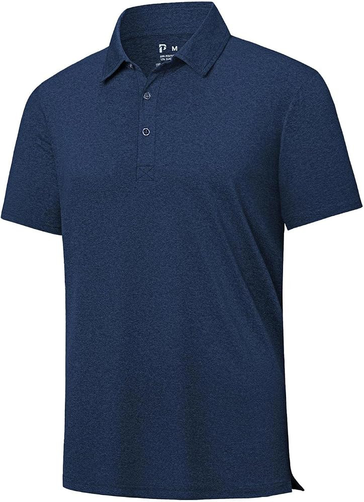 Polu Polo Shirts for Men Short Sleeve Mens Golf Polo T-Shirt | Amazon (US)