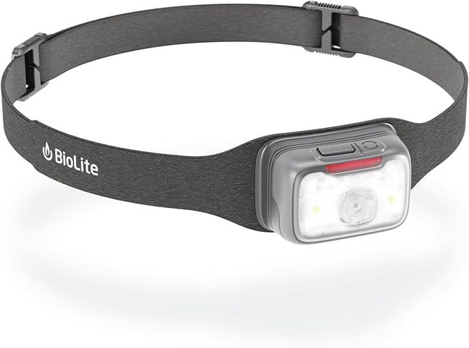 BioLite Range 500 Waterproof, Fast-Charging Rechargeable Headlamp, Midnight Grey, 500 Lumens, USB... | Amazon (US)