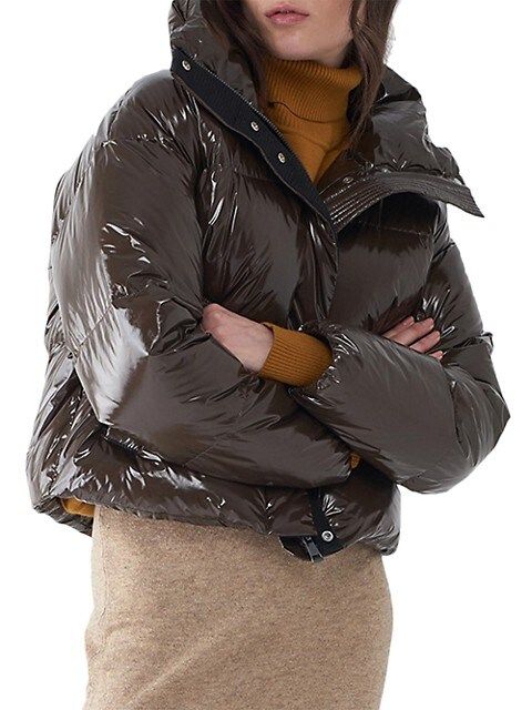 Short Down-Filled Puffer Jacket | Saks Fifth Avenue OFF 5TH