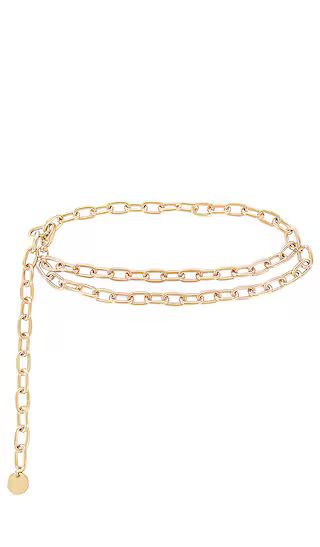 Maisie Chain Belt in Gold | Revolve Clothing (Global)