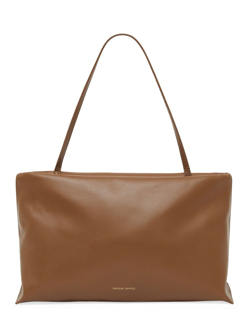 Notte leather shoulder bag | Luisaviaroma