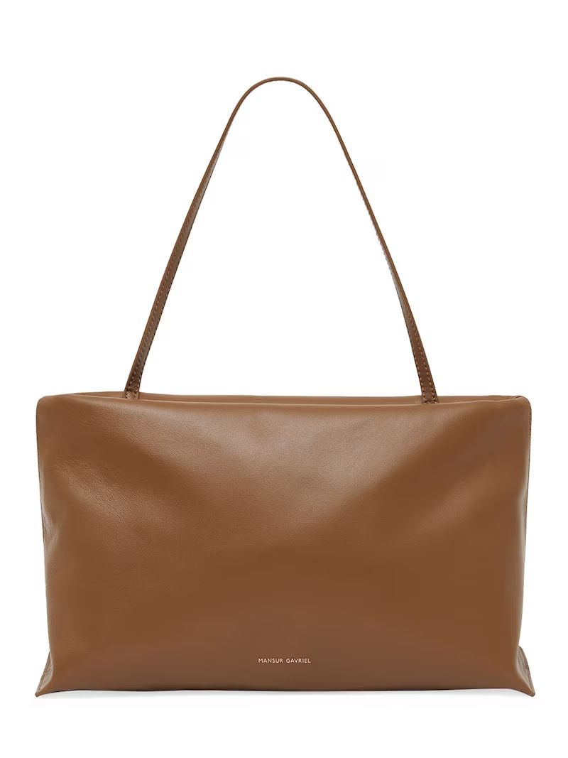 Notte leather shoulder bag | Luisaviaroma