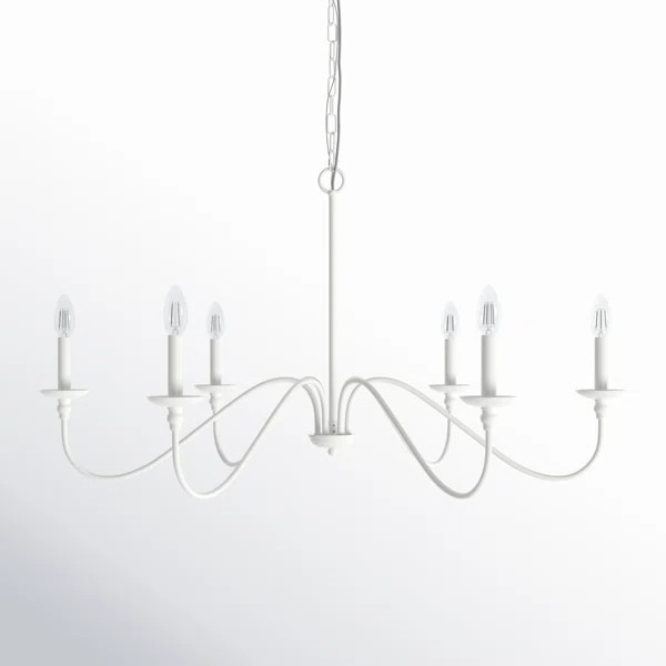 Ableton 6 - Light Dimmable Classic / Traditional Chandelier | Wayfair North America