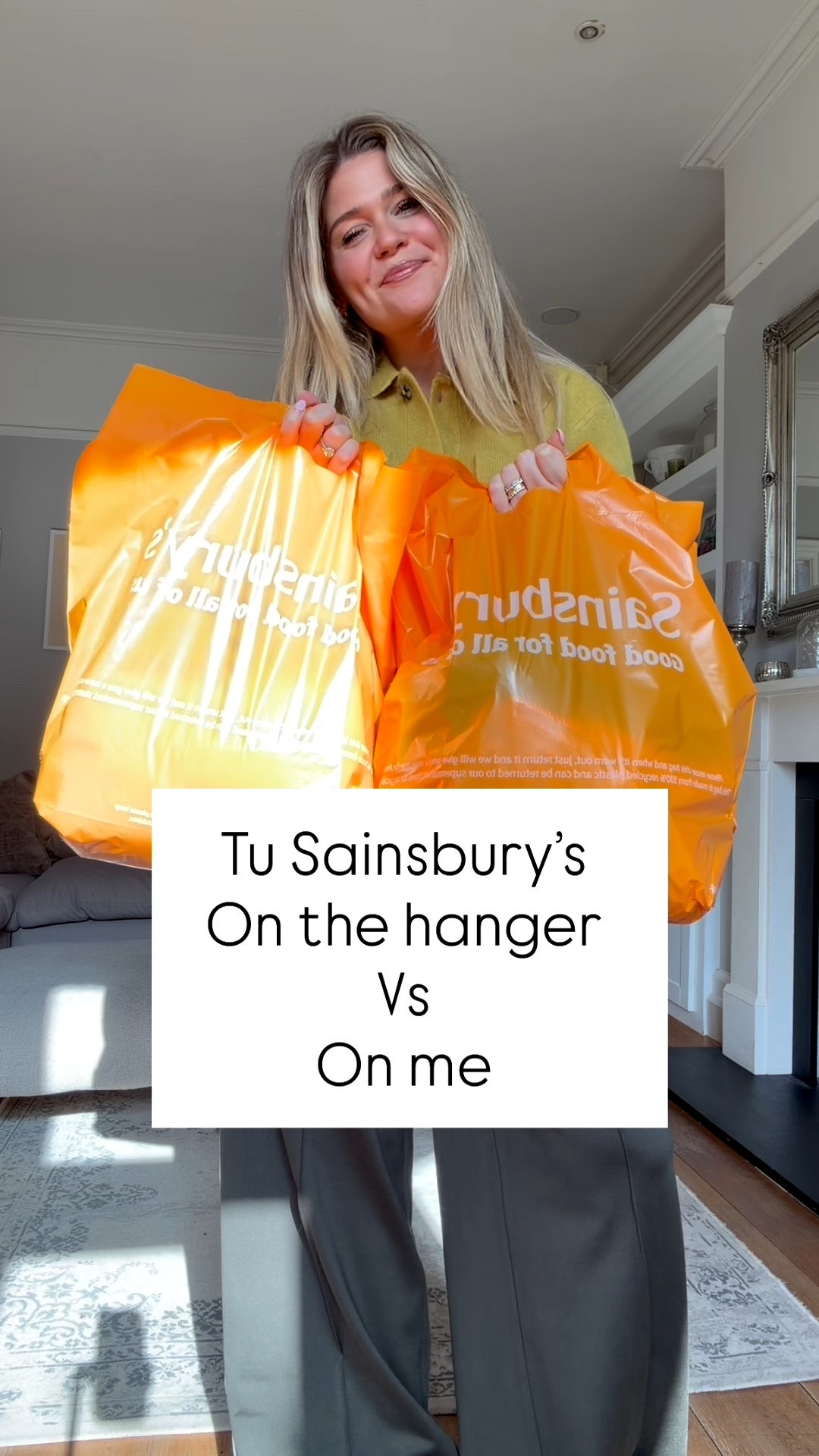 Tu at Sainsbury’s on the hanger vs on me. New in for spring 

#LTKuk #LTKspring #LTKstyletip