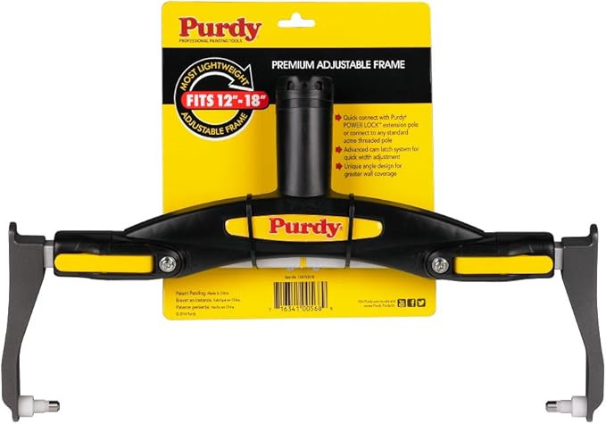 Purdy 14A753018 Adjustable Paint Roller Frame, 12-Inch to 18-Inch | Amazon (US)