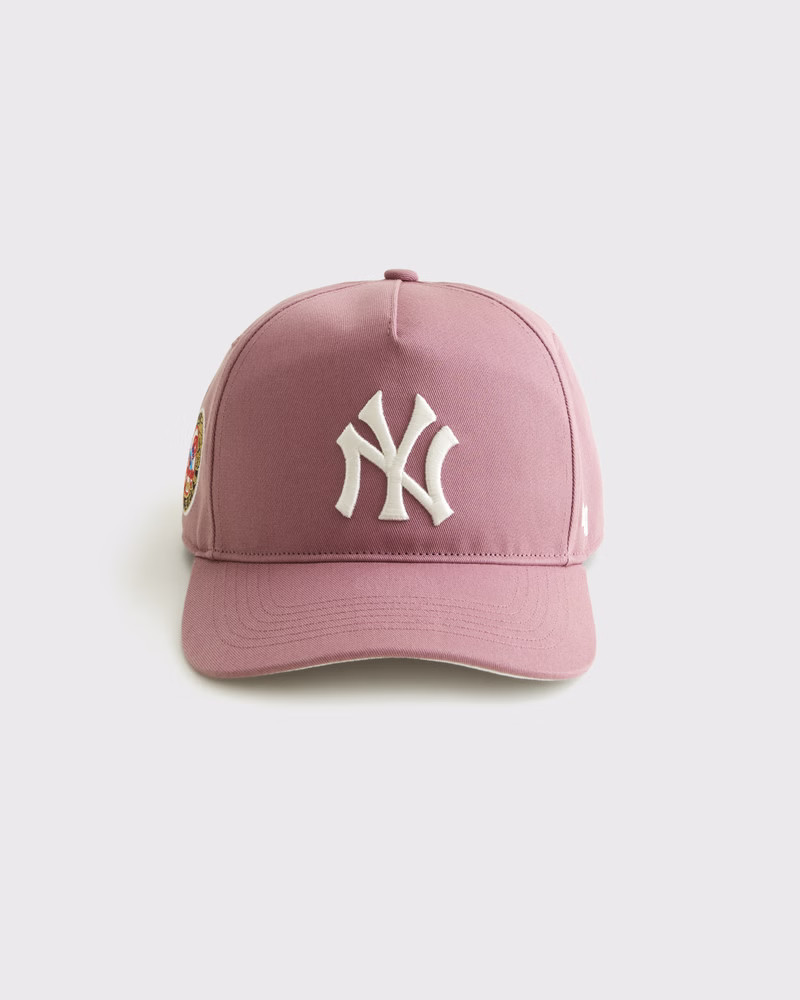 Abercrombie & Fitch Men's New York Yankees '47 Hitch Cap in Mauve - Size 1 SIZE | Abercrombie & Fitch (US)