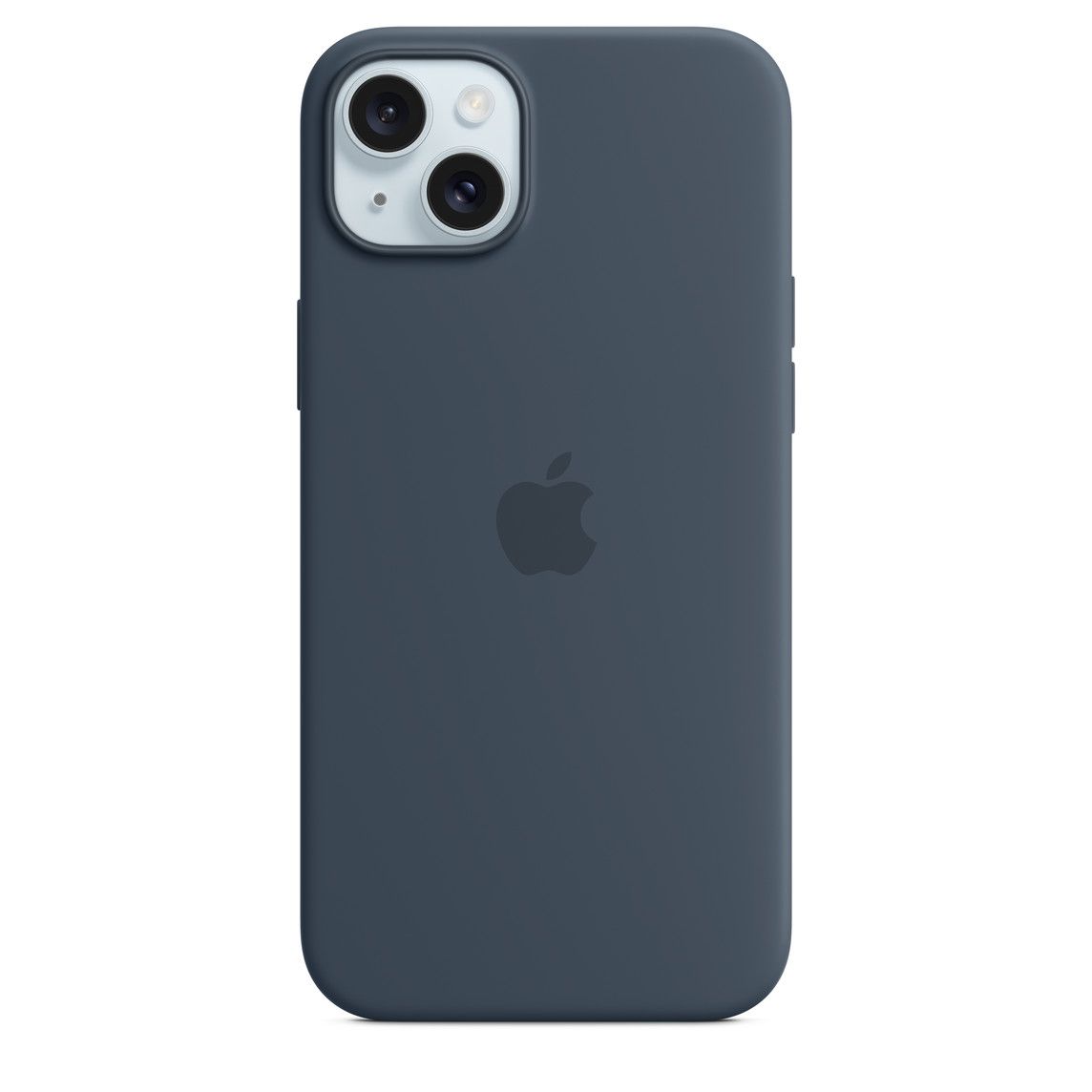 iPhone 15 Plus Silicone Case with MagSafe - Storm Blue | Apple (US)