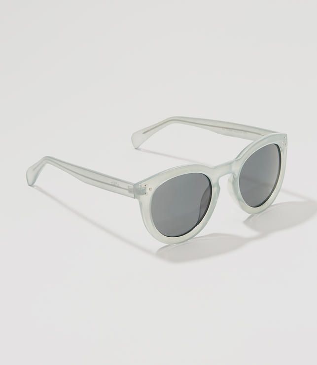 Round Keyhole Sunglasses | LOFT