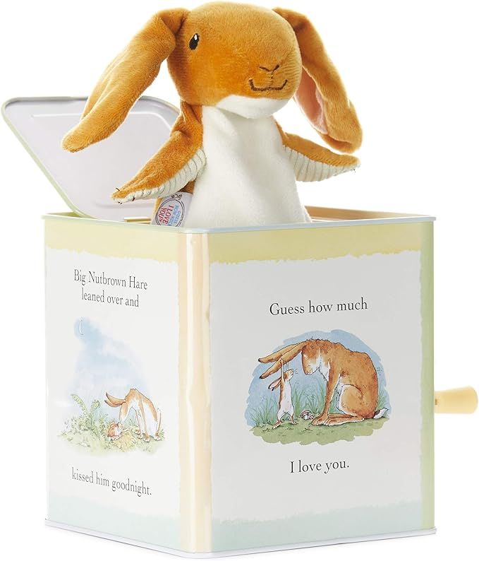 Guess How Much I Love You - Nutbrown Hare Jack-in-The-Box - Musical Toy for Babies | Amazon (US)