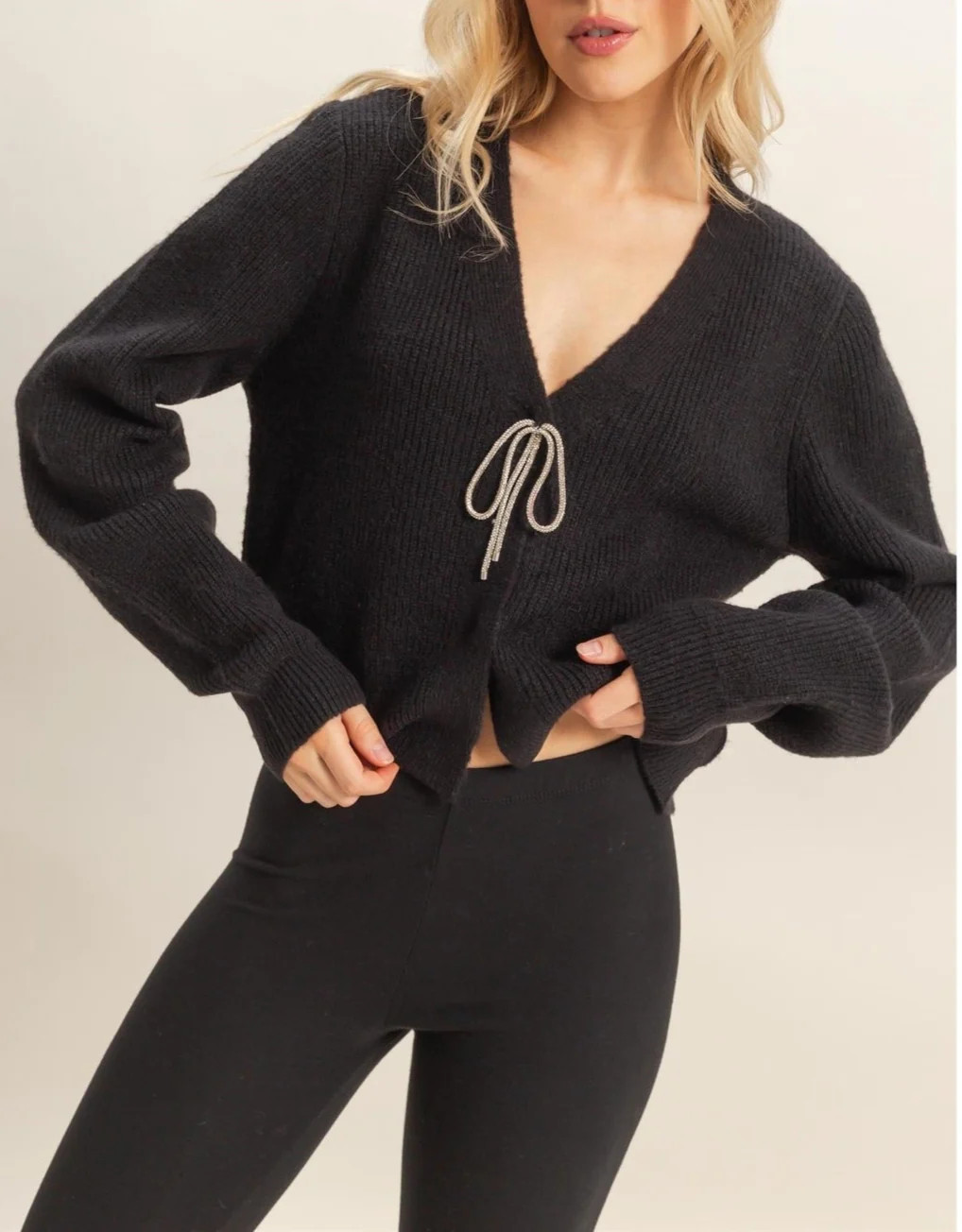 DAZZLE ME CARDIGAN | Harper's Den