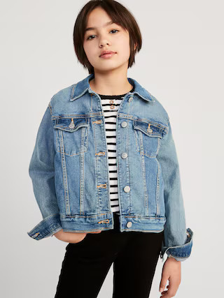 Jean Trucker Jacket for Girls | Old Navy (US)