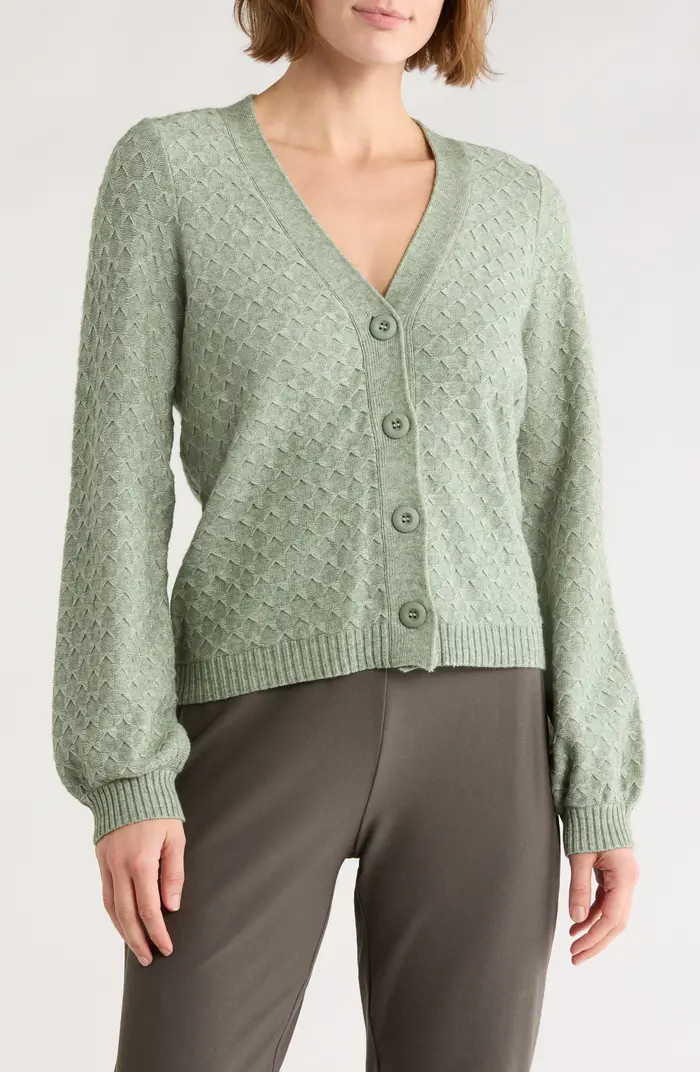 CYRUS Bow Cable Knit Cardigan | Nordstromrack | Nordstrom Rack