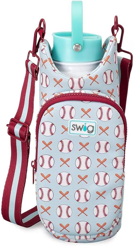 Swig Life Water Bottle Sling Bag, Water Bottle Holder with Adjustable Strap, Carrier Bag with Zip... | Amazon (US)