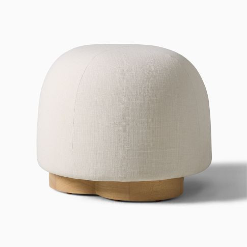 Gumdrop Swivel Ottoman | West Elm (US)