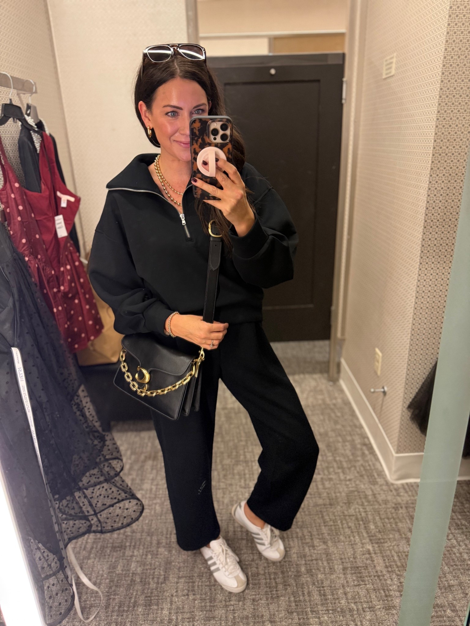 OOTD! Matching sets 40% off-wearing a medium quarter zip & small barrel pull on pants 

#LTKFindsUnder50 #LTKSeasonal #LTKSaleAlert