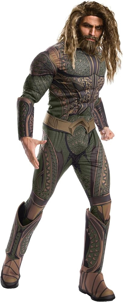 Rubie's Costume Co. Men's Justice League Aquaman Beard and Wig | Amazon (US)