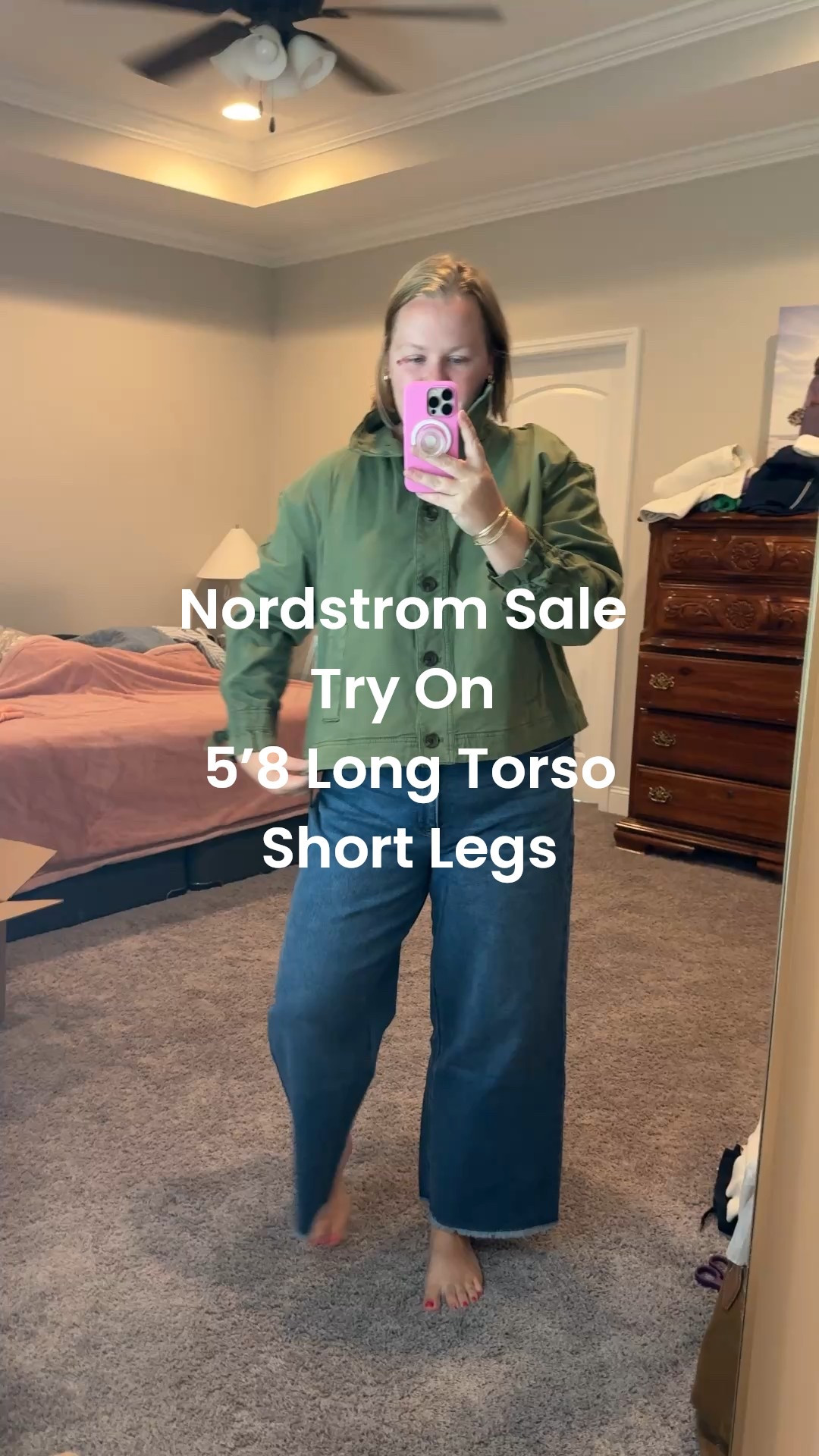 Wide leg jeans, Caslon military jackett

#LTKMidsize #LTKFindsUnder50 #LTKSaleAlert