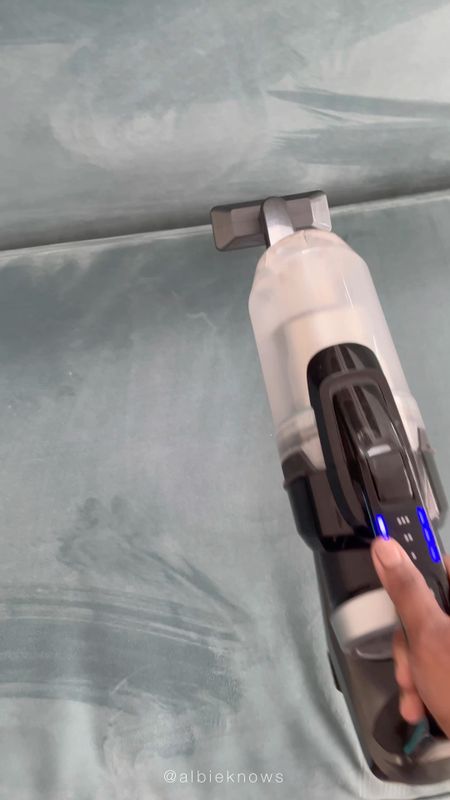 Performance Velvet Sofa Cleaning with Bissell Handheld Vac

#LTKhome