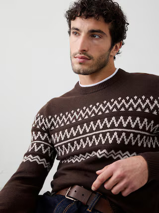 Fair Isle Sweater | Banana Republic Factory