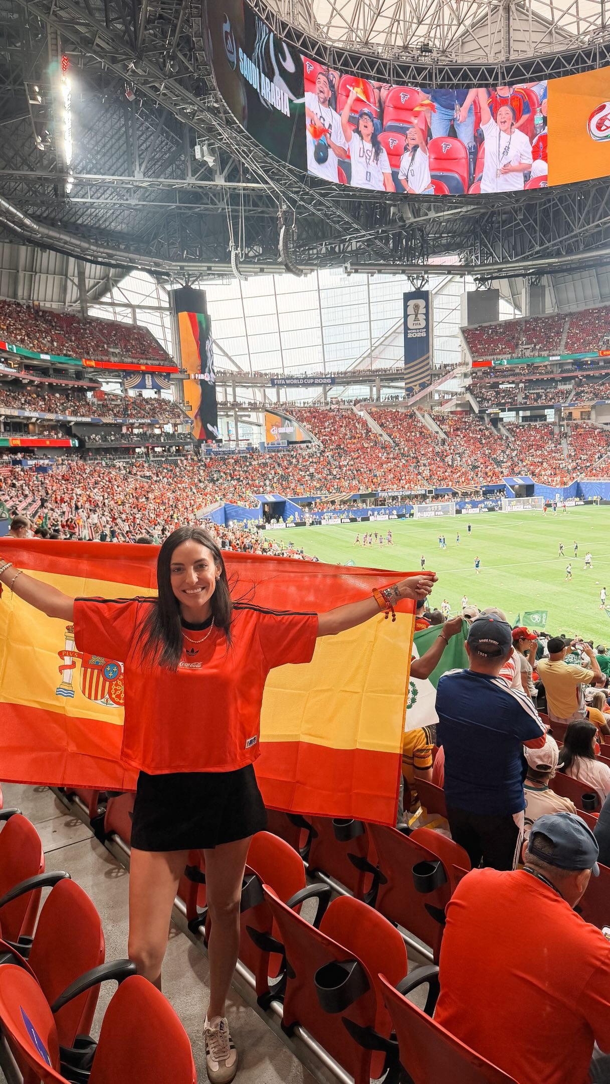 Comfortable enough for 90+ minutes of cheering. 😉  

 #LTKdayinmylife #LTKSeasonal #LTKTravel