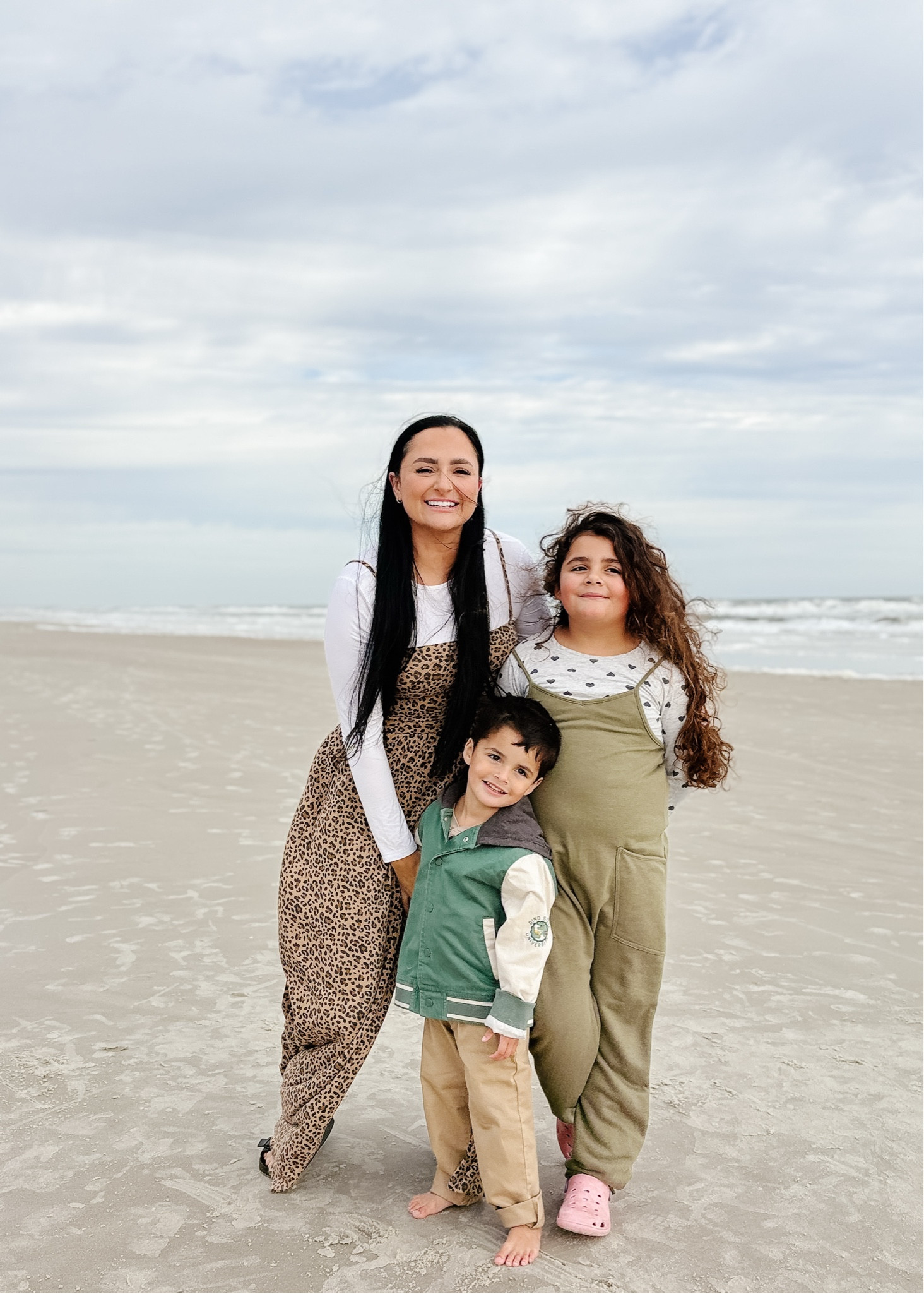 Family photo shoot on the beach.

Leopard print American eagle jumpsuit with white long sleeve from Amazon, girls olive green jumpsuit, toddler boys cargo Walmart pants and bomber jacket.

Walmart kids, Amazon kids, Amazon women’s, Amazon fashion, Walmart fashionn

#LTKMidsize #LTKKids #LTKFamily
