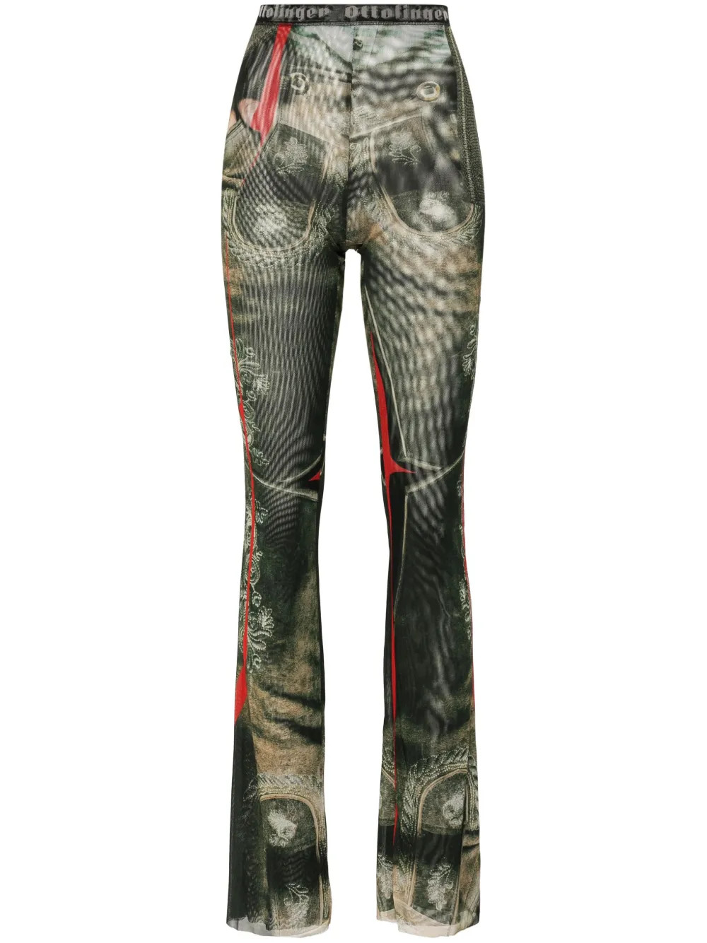 mesh trousers | Farfetch Global