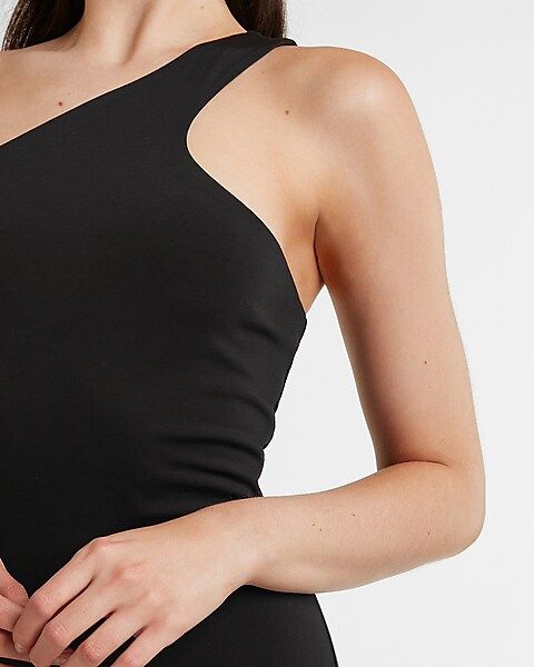 Body Contour One Shoulder Sheath Dress | Express