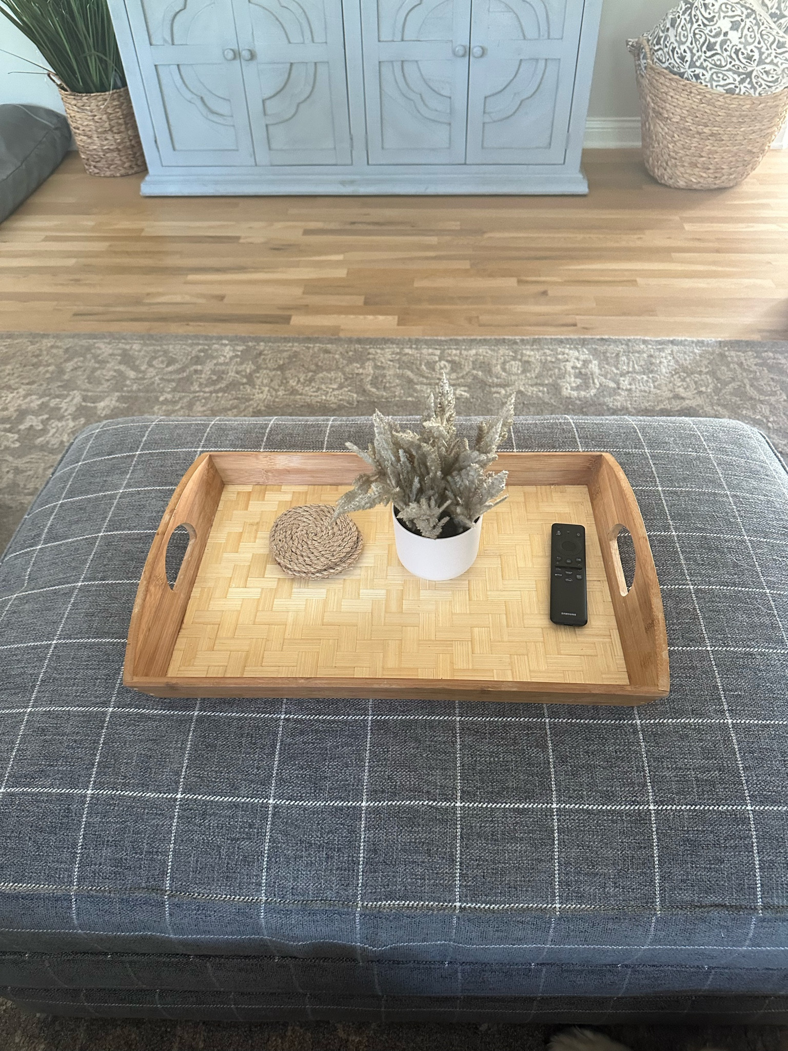 Fall decor. Plaid ottoman 
Target fall decor 
Tray decor


#LTKSeasonal #LTKhome