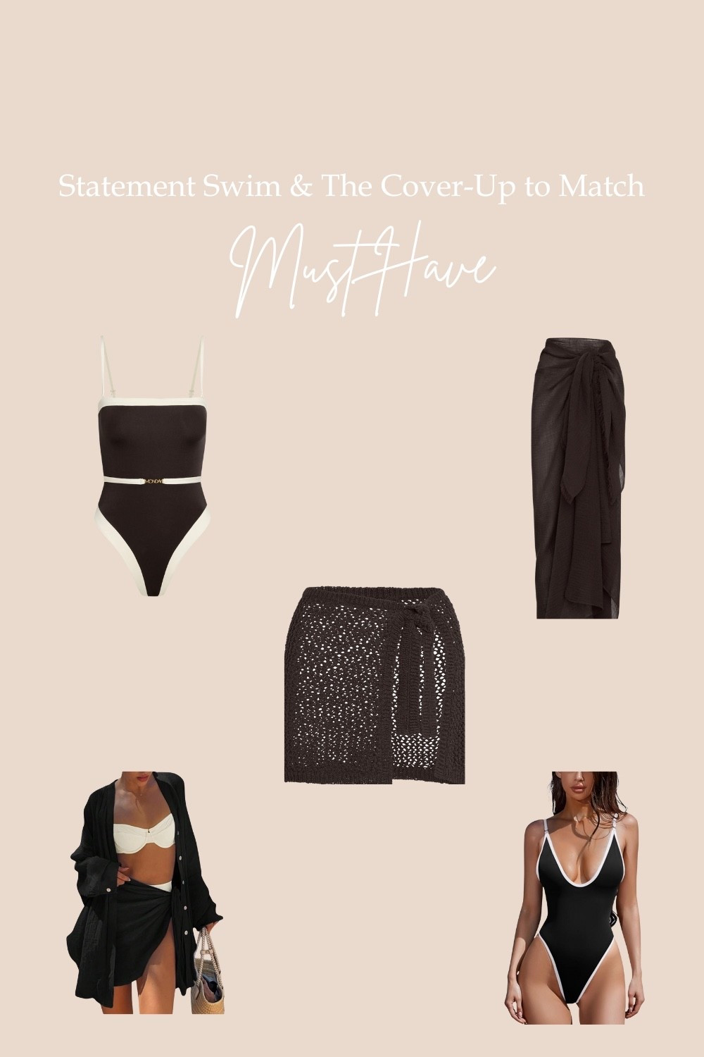 Statement, swimsuit, and cover-up to match! 👙

#LTKTravel #LTKStyleTip