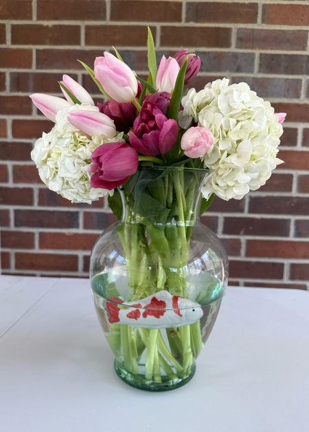 Ceramic fish for a floral arrangement // Mother’s Day gift idea 

#LTKfindsunder50 #LTKhome