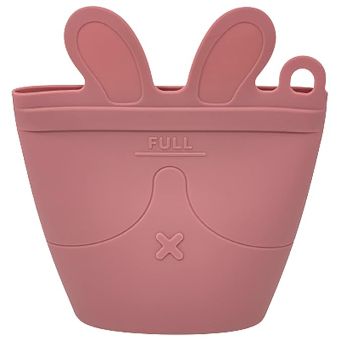 BraveJusticeKidsCo. | Snack Baggie™ Silicone Reusable Food Storage Container for Toddlers (Dust... | Amazon (US)