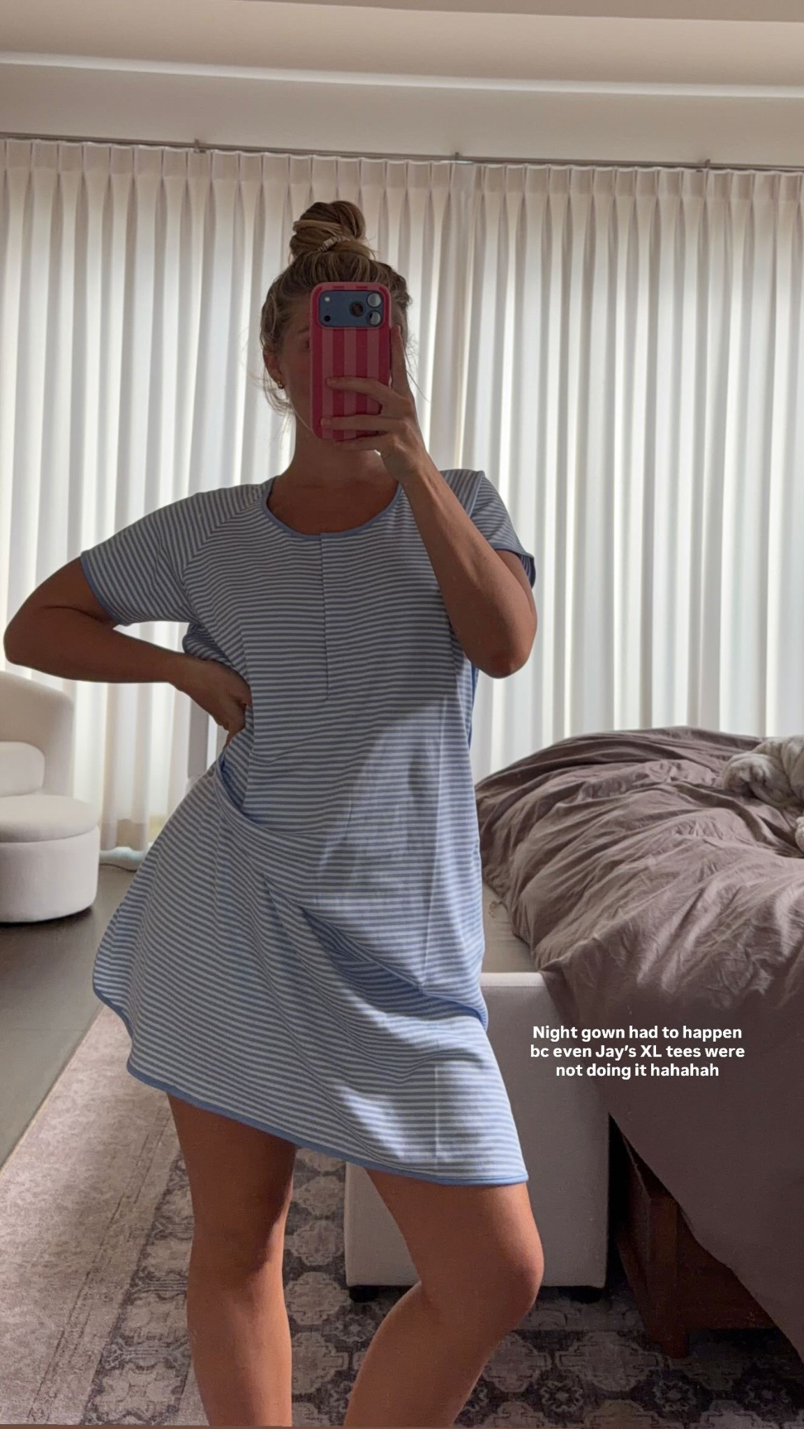 Night gown had to happen bc even Jay’s XL tees were not doing it hahahah

#LTKBump #LTKselfcare #LTKgrwm