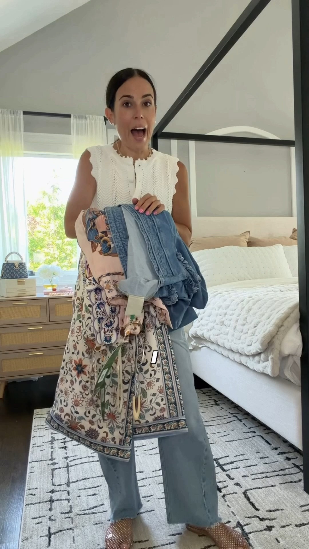 Farm Rio at 70% OFF is actually insane 😱

I had to try on a few pieces I bought but haven’t worn yet and OMG — the rompers are SO cute, the maxi skirt is perfection and the jumpsuit might be my favorite. 😍

And most of these are around $89 right now 🤯 for FARM RIO!!

If you’ve ever wanted to try the brand but didn’t want to pay full price… THIS is the sale.

💌type “FARM” and I’ll send you everything I tried on + my sale picks! 🌺✨
🔗

#LTKSaleAlert #LTKOver40 #LTKSeasonal