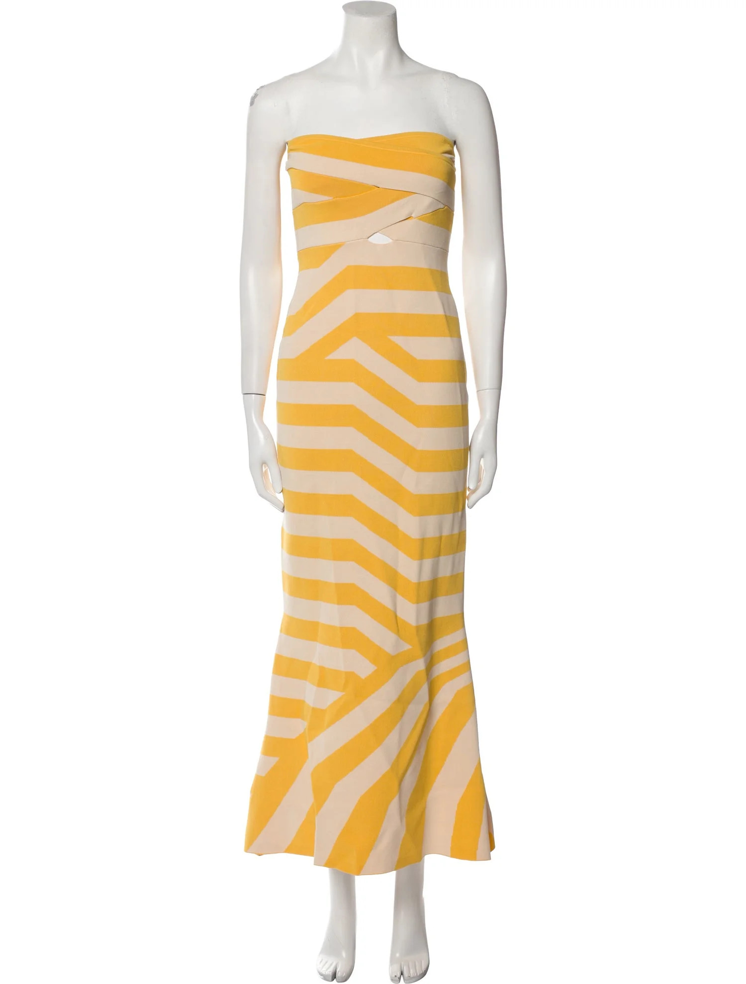 Striped Long Dress | The RealReal