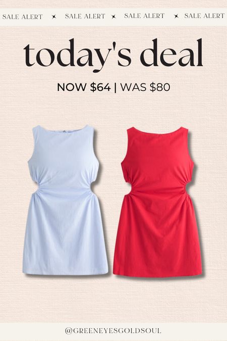 Abercrombie LTK spring sale! ❤️
Cutout dress, mini dress 

#LTKsalealert #LTKU #LTKSpringSale