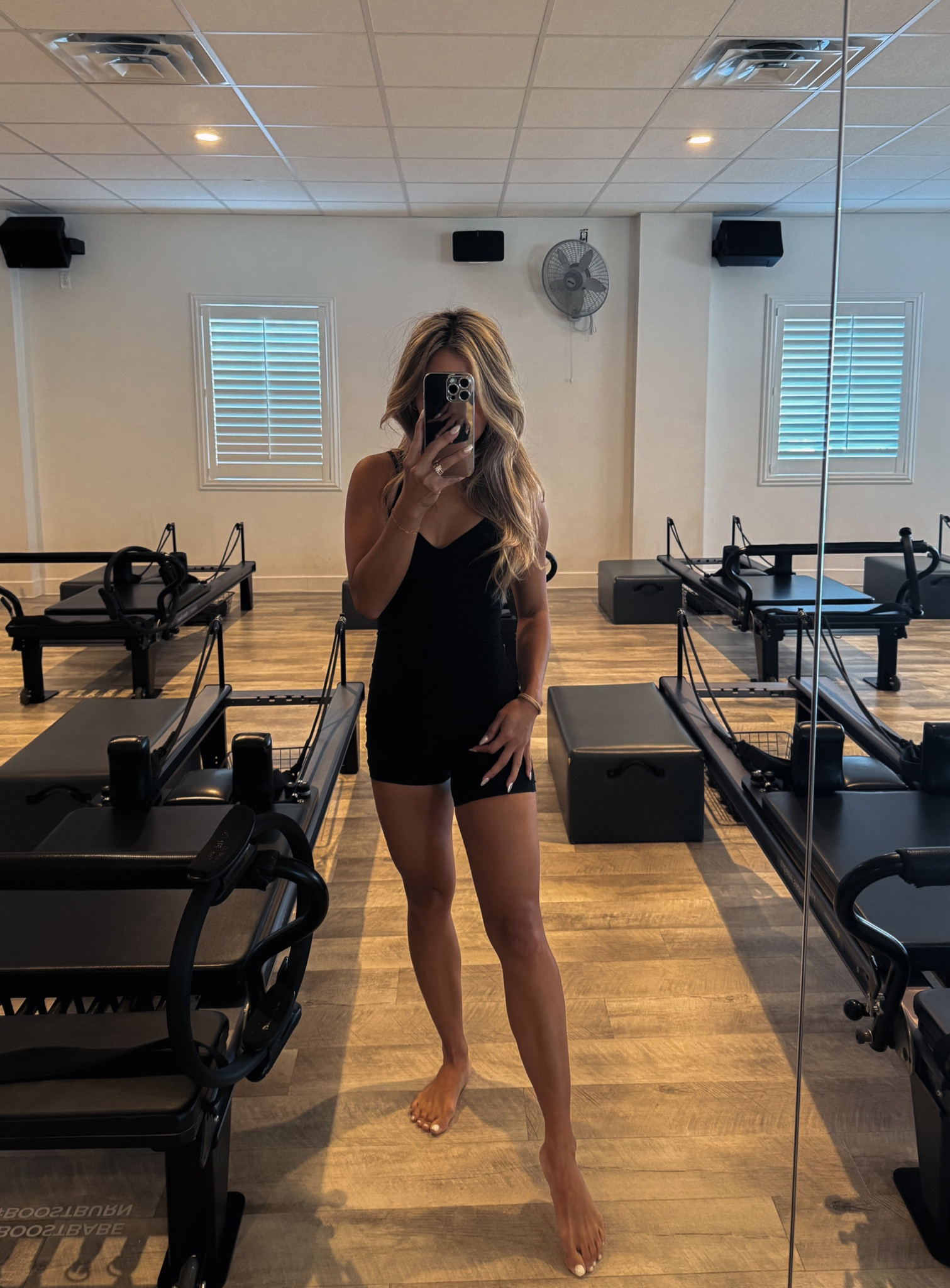 This little romper onesie is on repeat with a sweatshirt around the waist while Houston weather is acting this way.