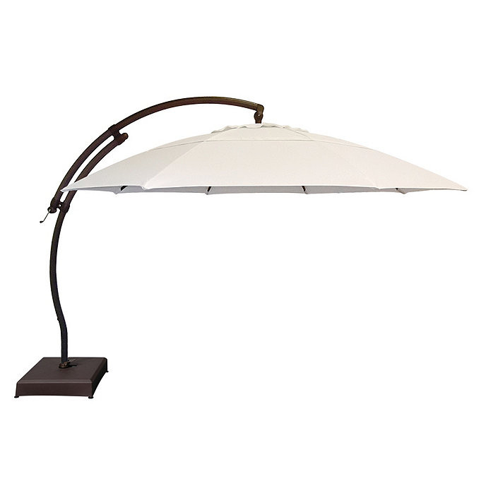 13' Octagon Cantilever Umbrella with Base | Ballard Designs, Inc.
