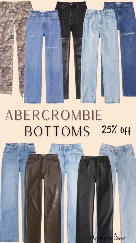 Abercrombie Bottoms On Sale! 








Abercrombie, Denim, Pants, Fashionn

#LTKsalealert #LTKstyletip #LTKGiftGuide