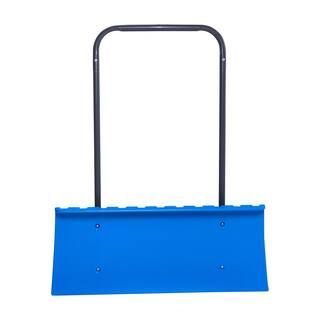 Lifetime 51 in. Steel Handle Hard Plastic Snow Shovel Pusher 60388 - The Home Depot | The Home Depot