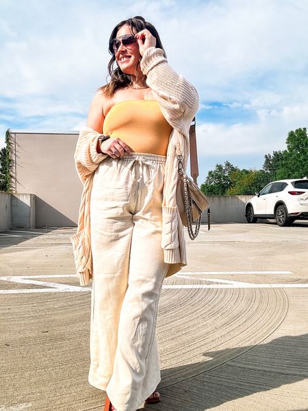 Snagged these wide leg linen pants from TJmaxx for only $20! Perfect for casual work looks, vacation, brunch dates, and more

#LTKfindsunder50 #LTKstyletip #LTKSeasonal