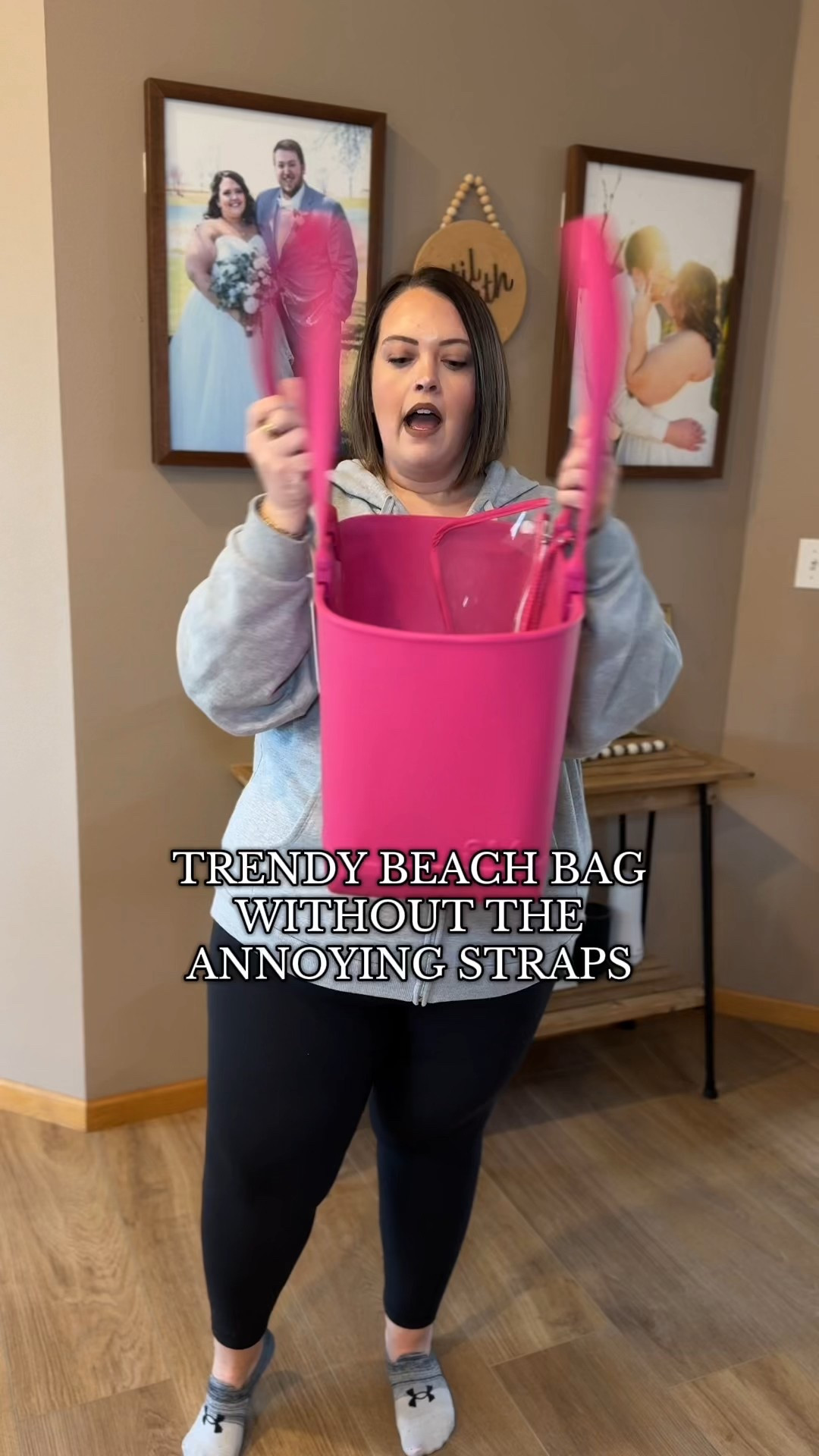 The best beach bag I’ve found! You can still have all the fun accessories but don’t have to deal with the annoying straps! 

#LTKU #LTKSeasonal #LTKTravel