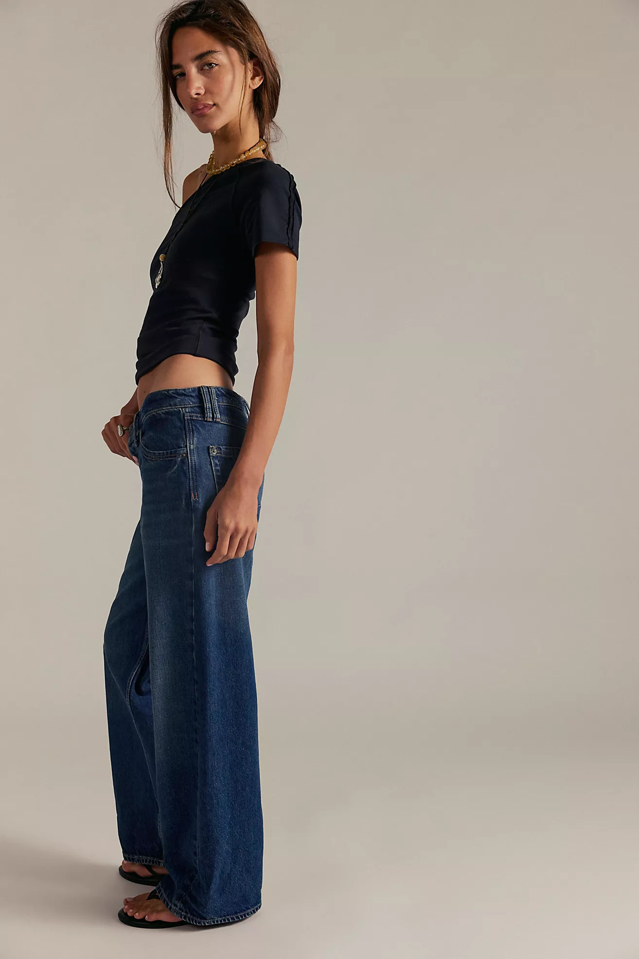 We The Free Tennessee Low-Rise Boyfriend Jeans | Free People (UK)