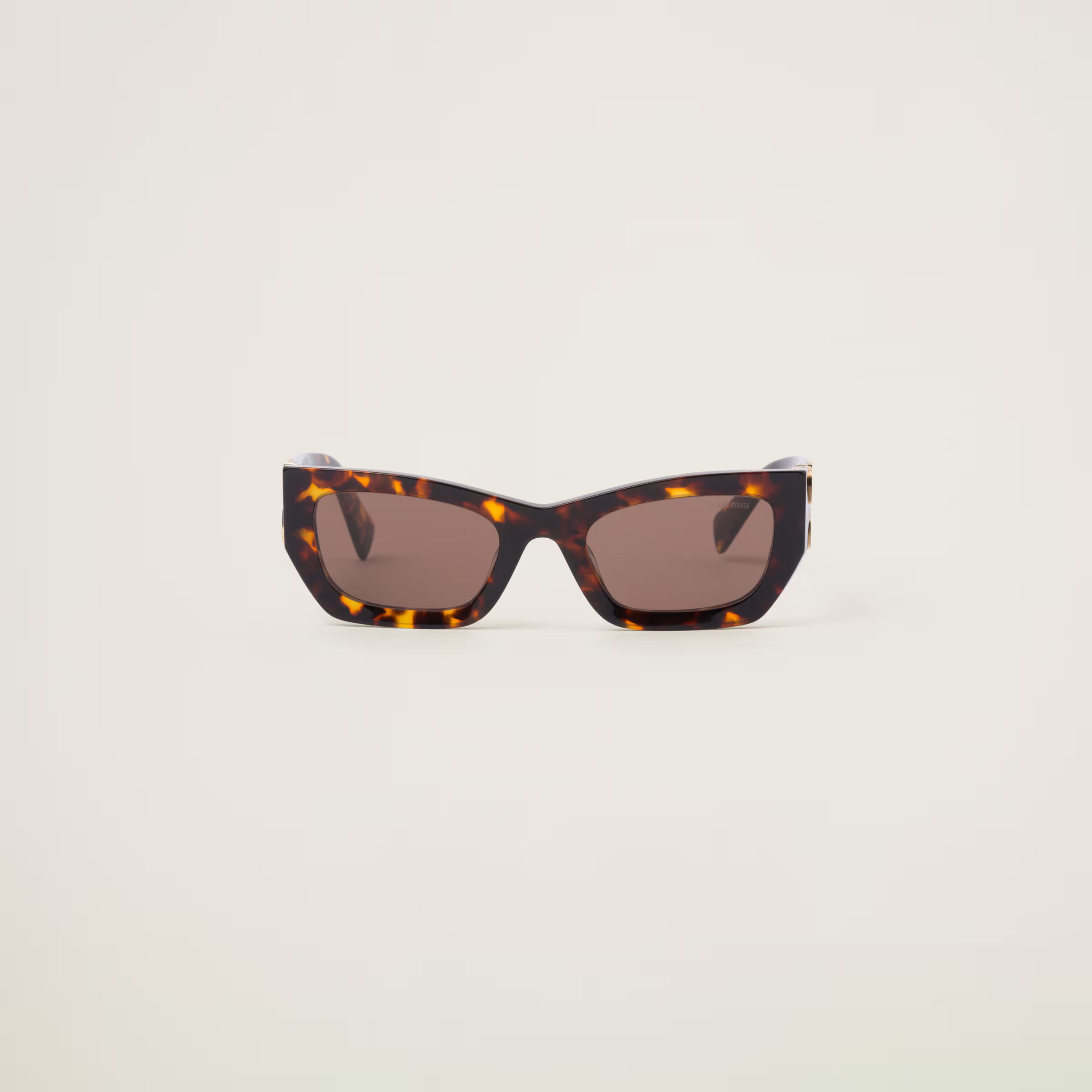 Coffee Lenses Miu Glimpse Sunglasses | Miu Miu | Miu Miu UK