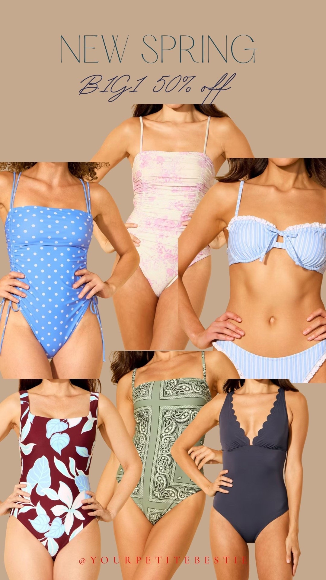 Swim sale!! New arrivals that are sooo good! I am loving these!! 

Buy 1 get 1 50% off!!

#LTKSaleAlert #LTKSwim #LTKootd