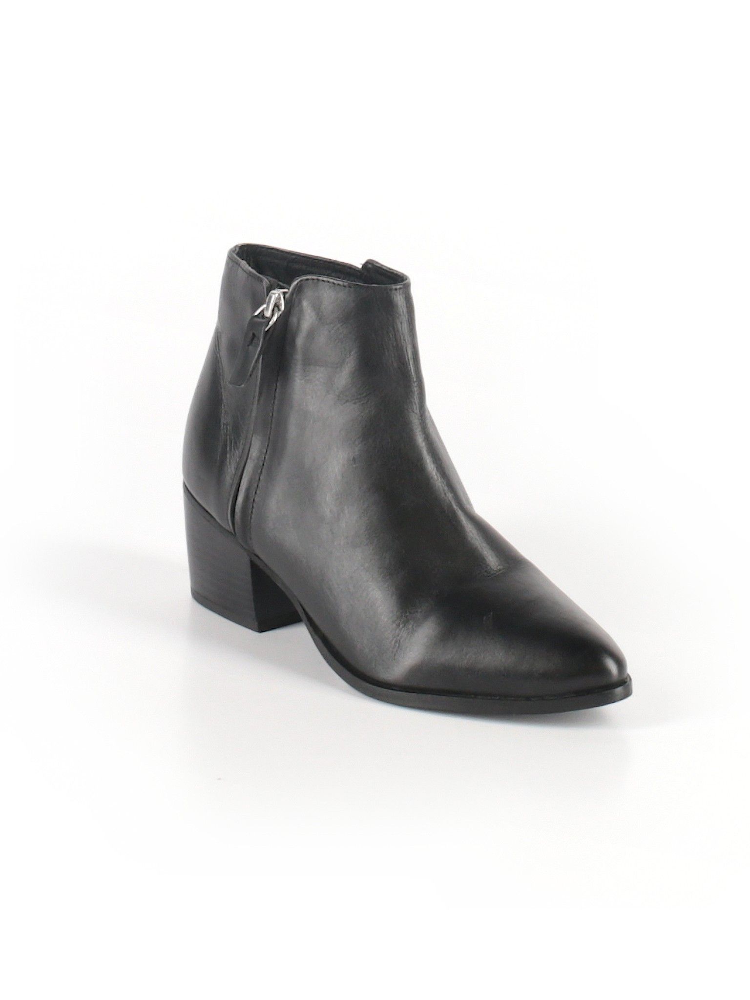 Topshop Ankle Boots Size 12: Black Women's Shoes - 41139159 | thredUP