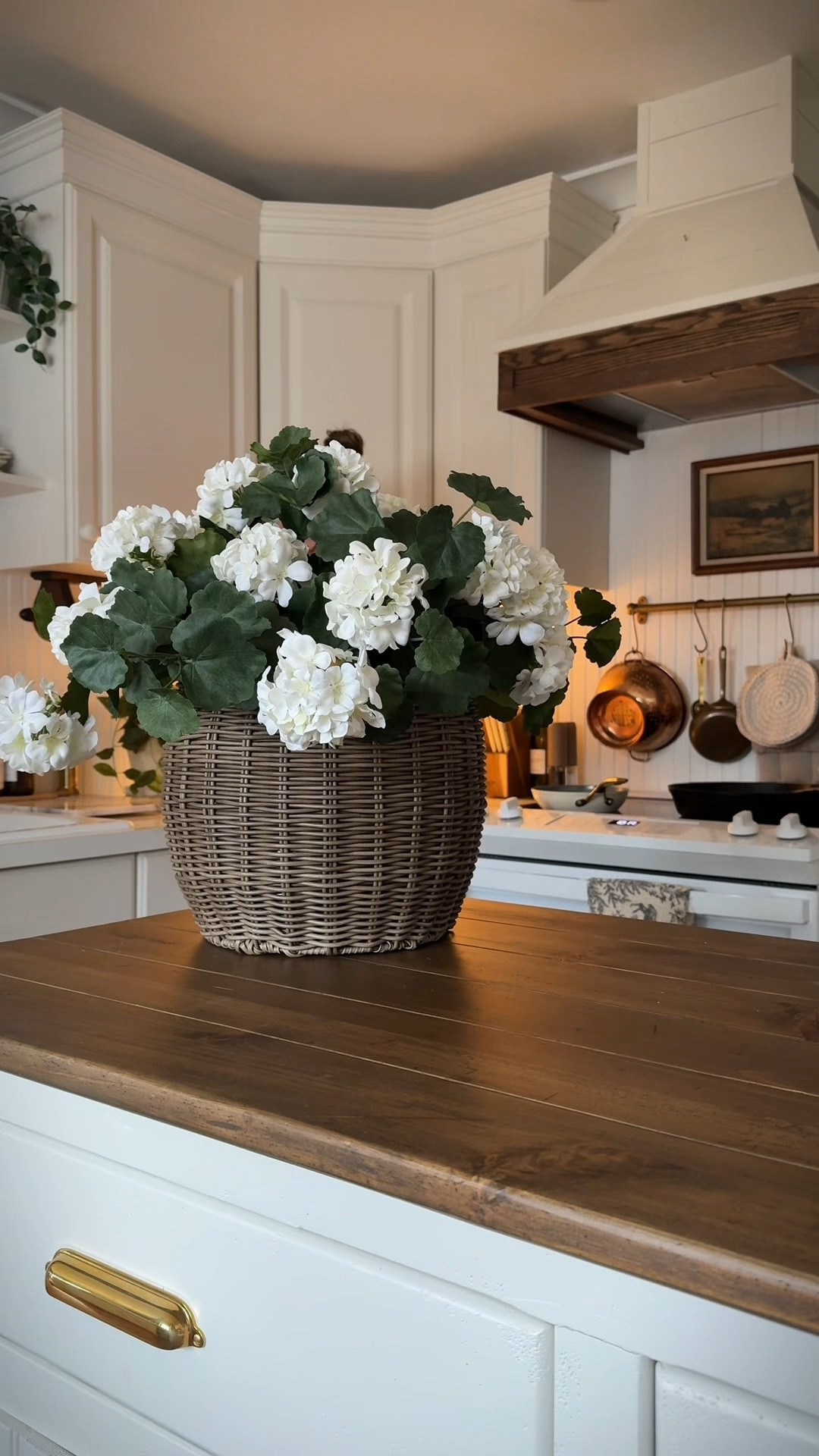 Set of 3 wicker like planter baskets ! #SpringDecor #Planters #FauxFlorals #CottageCoreAesthetic #LTKSpringSale 

#LTKHome #LTKSeasonal